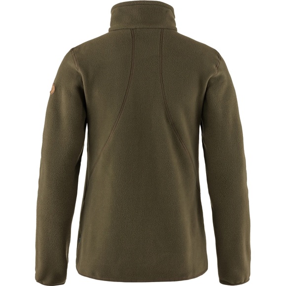 FJALL RAVEN STINA FLEECE WOMEN REG FIT SIZE L COLOR DARK OLIVE - Picture 2 of 4